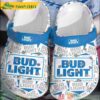 Bud Light White Crocs Clog Shoes 1.jpg