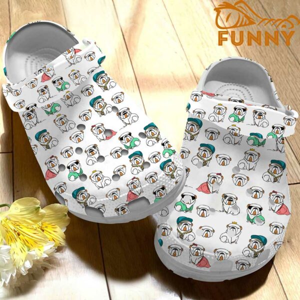 Bulldog Pattern Crocs Classic Clog 2.jpg