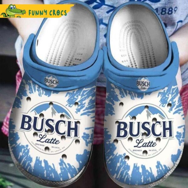 Busch Latte Beer Crocs Clog Shoes 1.jpg