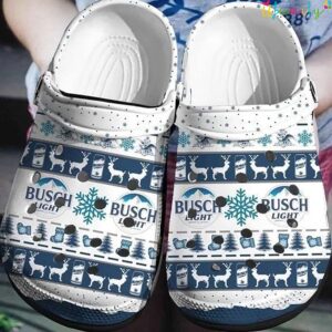 Busch Light Beer Christmas Ugly Pattern Crocs.jpg