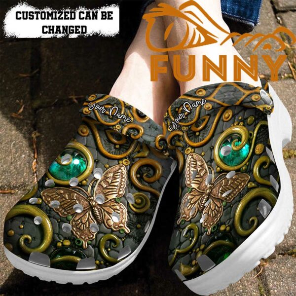 Butterfly Ancient Crocs Classic Clog 2.jpg