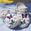 Butterfly Faith White Crocs Clog Shoes.jpg