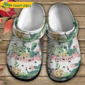 Cactus Dont Be A Prick Gift For Lovers Floral Crocs.jpg