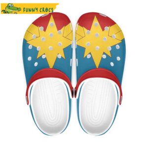 Captain Marvel Clogs Avengers Women And Kids Flip Flops Birthday Gift Custom Clogs For Men 365crocs 1 11 11zon.jpg