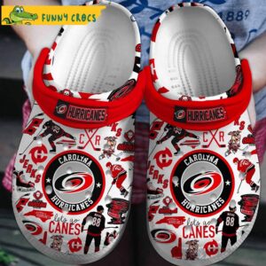 Carolina Hurricanes NHL Crocs CLog Shoes 1.jpg