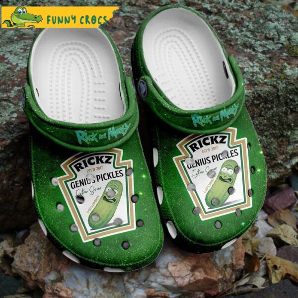 Cartoon Genius Pickles Rick And Morty Crocs 1.jpg