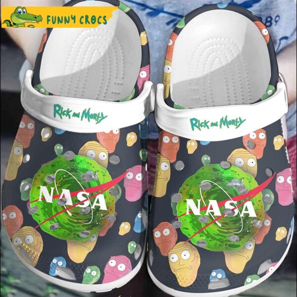 Cartoon Nasa Rick And Morty Crocs 1.jpg