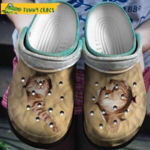 Cat Bed Soft Shape Playful Cat Crocs.jpg