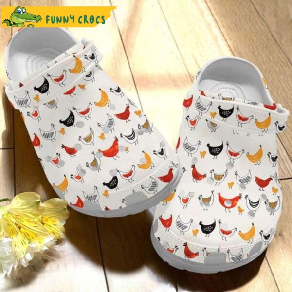 Chibi Chicken Crocs Clog Shoes 1.jpg