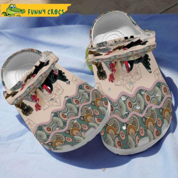 Chicken And Boohoo Pattern Crocs Clog Shoes 1.jpg