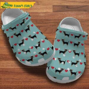 Chihuahua Puppies Red Heartlove Dog Crocs.jpg