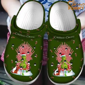 Christmas Is Coming Grinch Green Crocs 1.jpg