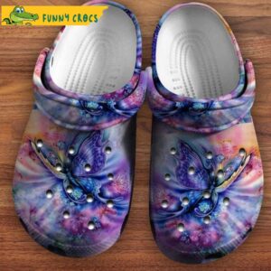 Colorful Butterfly Painting Funny Crocs.jpg