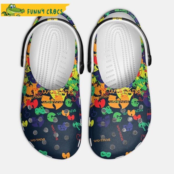 Colorful Clan Logo Wu Tang Crocs.jpg