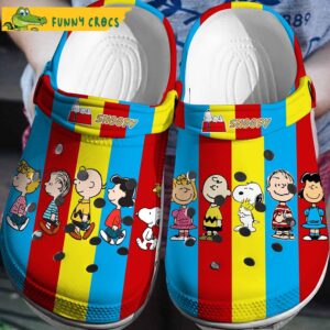 Colorful Snoopy Peanuts Crocs Clog Shoes.jpg