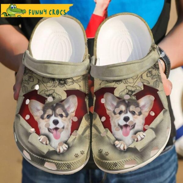 Corgi They Steal My Heart Dog Crocs.jpg