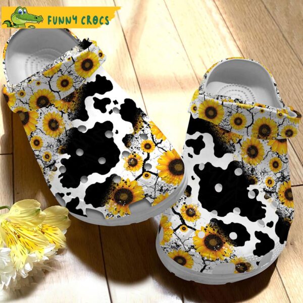 Cow Sunflowers Garden Crocs 3.jpg