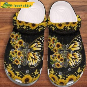 Cross Faith Sunflower Butterfly Crocs.jpg