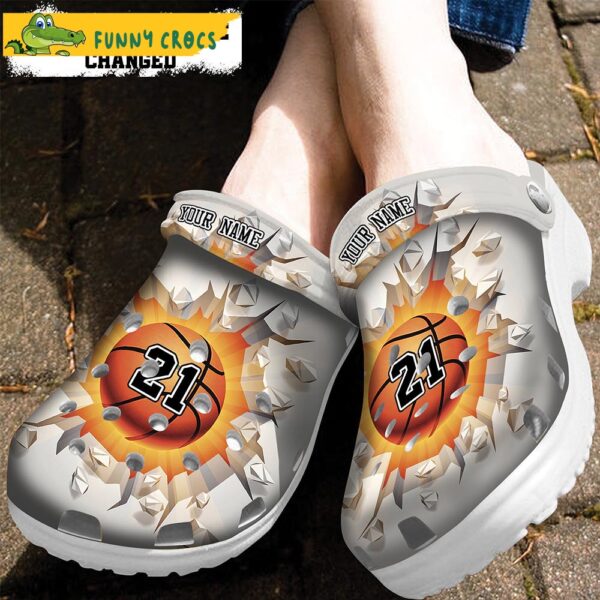 Custom And Number Broken Wall Basketball Crocs 2 1.jpg