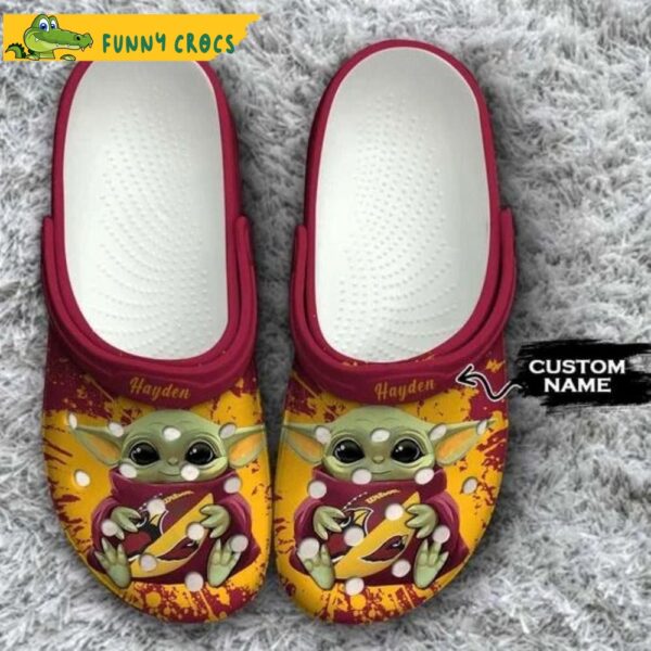 Custom Arizona Cardinals Baby Yoda Crocs.jpg