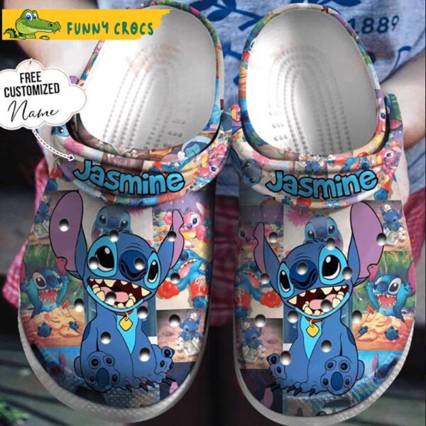 Custom BaBy Stitch Crocs Clog Shoes 1.jpg