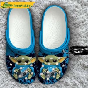 Custom Carolina Panthers Baby Yoda Crocs.jpg