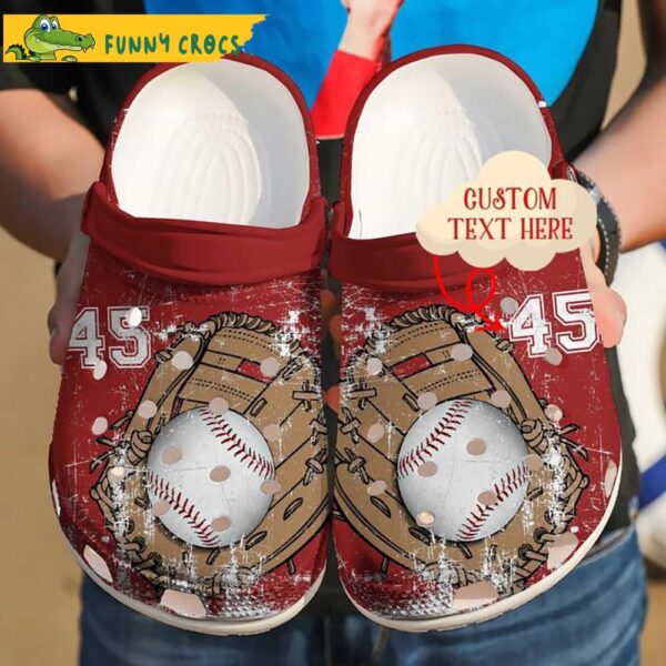 Custom Colorful Baseball Crocs Clog Shoes 1.jpg