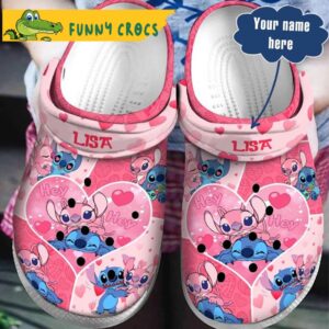 Custom Couple Stitch Crocs Clog Shoes 1.jpg