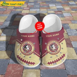 Custom Florida State Seminoles Football NCAA Crocs Slippers.jpg