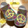 Custom Flowers For Peace Crocs 3.jpg