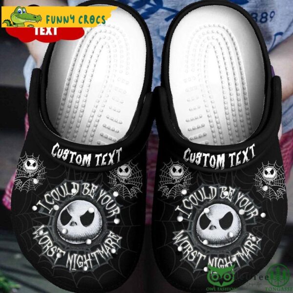 Custom I Could Be Your Worst NightMare Cartoon Crocs 1.jpg