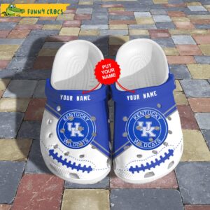 Custom Kentucky Wildcats Football NCAA Crocs Slippers.jpg