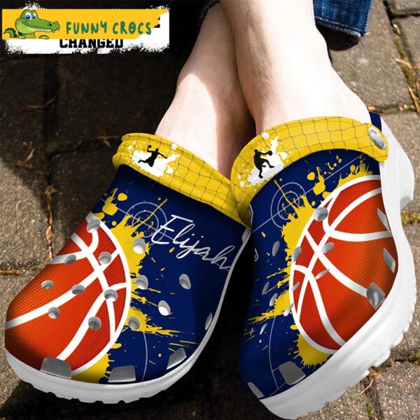 Custom Name Number Basketball Crocs Slippers 2 1.jpg