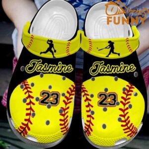 Personalized Softball Crocs Shoes Classic Lover Shoes