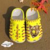 Softball Personalized Glove Crocs Crocband Shoes For Women Men