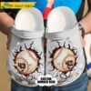 Custom Number Baseball Crocs Clog Shoes 1.jpg