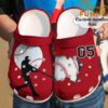 Custom Number Baseball Player Red Crocs.jpg