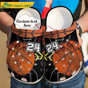 Custom Number Basketball Gifts Crocs Clog Shoes 1.jpg