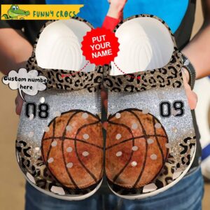 Custom Number Leopard Dimond Basketball Crocs 1.jpg