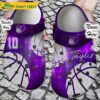 Custom Number Love And Basketball Purple Crocs.jpg