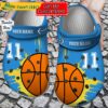 Custom Number Lover Blue Basketball Crocs Slippers 1 1.jpg