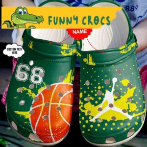 Custom Number My Love Passion Basketball Crocs Slippers 1.jpg