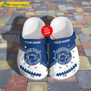 Custom Penn State Nittany Lions Football NCAA Crocs Slippers.jpg