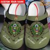 Custom Rank United States Army Green Crocs 1.jpg