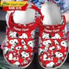 Custom Snoopy Pattern Red Crocs Clog Shoes.jpg