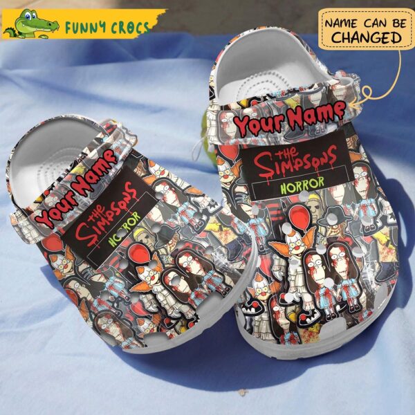 Custom The Simpson Horror Funny Crocs.jpg