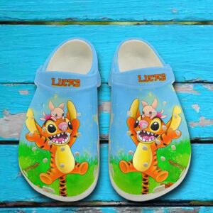 Custom Tiger Stitch Crocs Clog Shoes 1.jpg