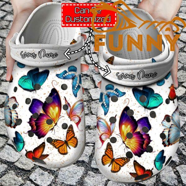 Customized Butterfly Lovers Crocs Classic Clog 1.jpg