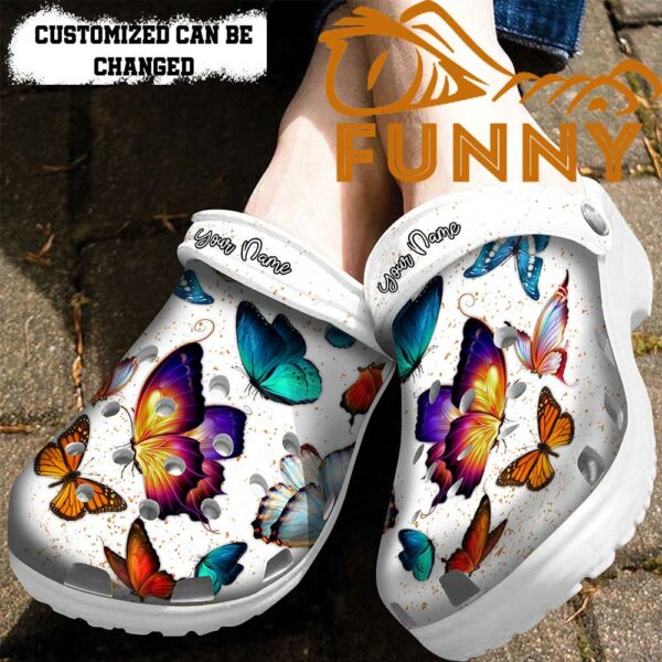 Customized Butterfly Lovers Crocs Classic Clog 2.jpg