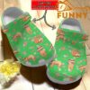 Customized Cute Sloth Pattern Green Crocs Classic Clog.jpg